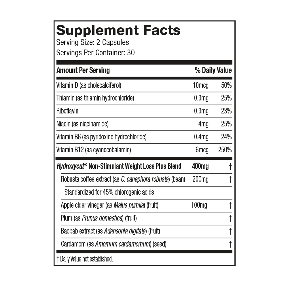 Hydroxycut Non-Stimulant